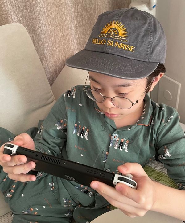 キャップ Hello Sunrise Washed OG Logo 6panel CapOcean Blue 23HSCPOB00 MUSINSA | HELLO SUNRISE Washed OG Logo 6panel Cap_Ocean Blue