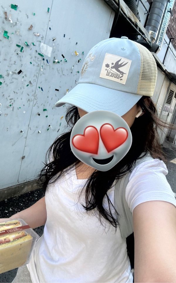 SLOW ACID☆BIRD LABEL MESH BALL CAP ◇24SS SLOWACID BIRD LABEL MESH BALL CAP/2色◇ (SLOW ACID