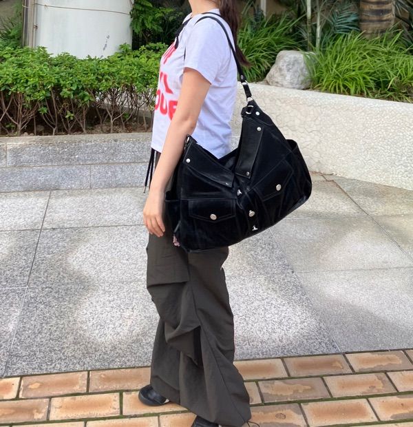 MUSINSA公式 | ILLIGO Illigo Trucker Tote Bag Black