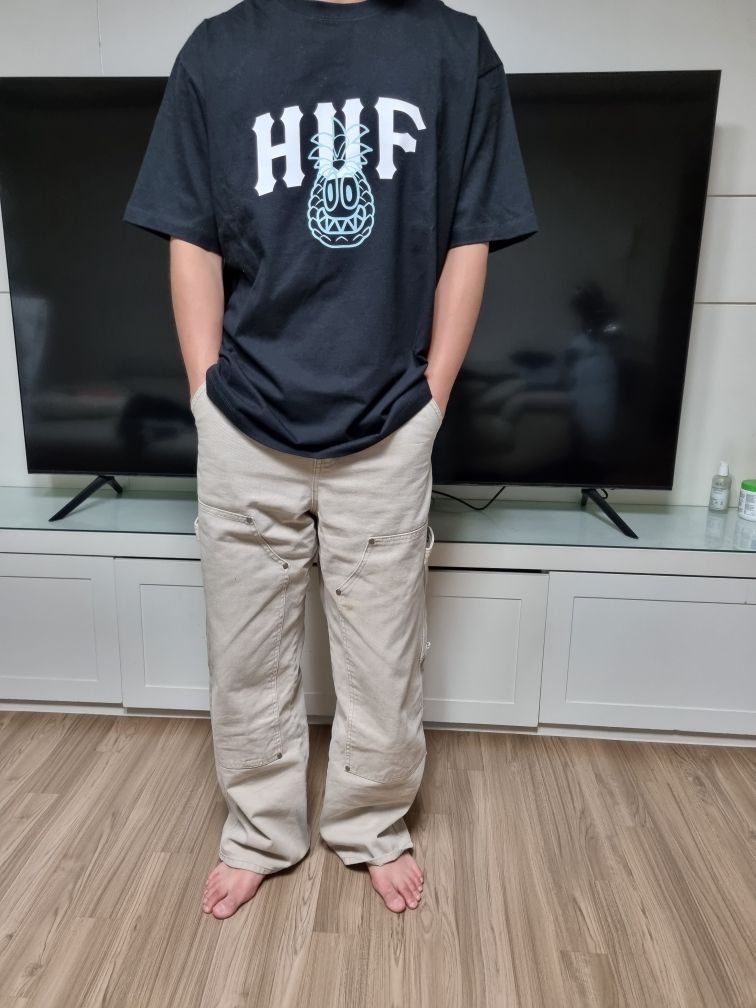 [HUF] ★24SS★HUF X REDDY PINNACLE TEE MUSINSA | HUF HUF x REDDY PINNACLE TEE [WHITE]
