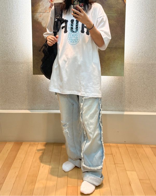 MUSINSA公式 | HUF HUF x REDDY PINNACLE TEE [WHITE]