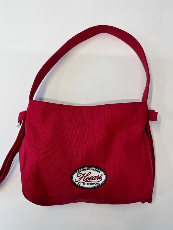 MUSINSA | HEEARI Lily Ribbon Tote Bag_Red