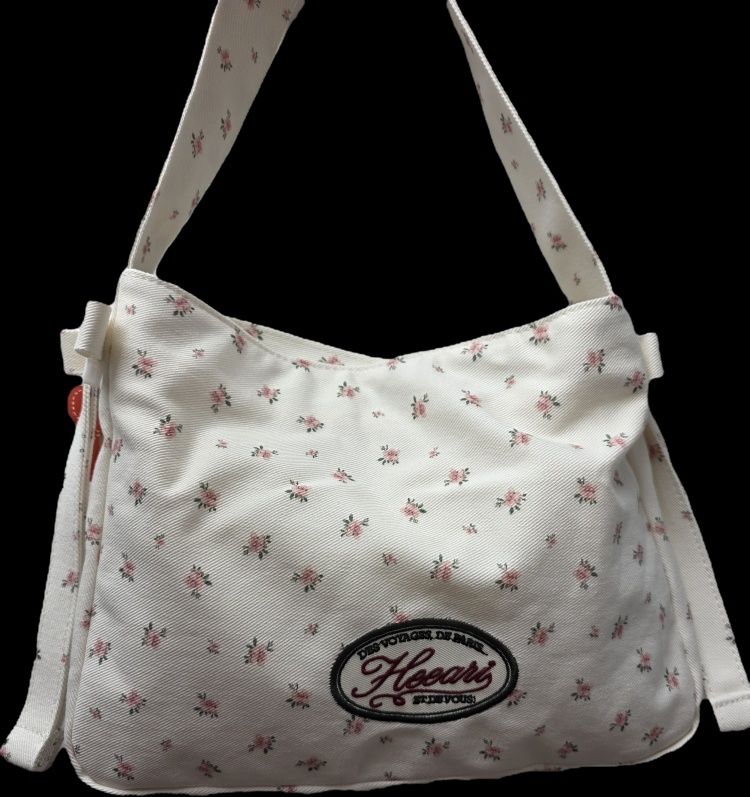 MUSINSA公式 | HEEARI Lily Ribbon Tote Bag_Floral