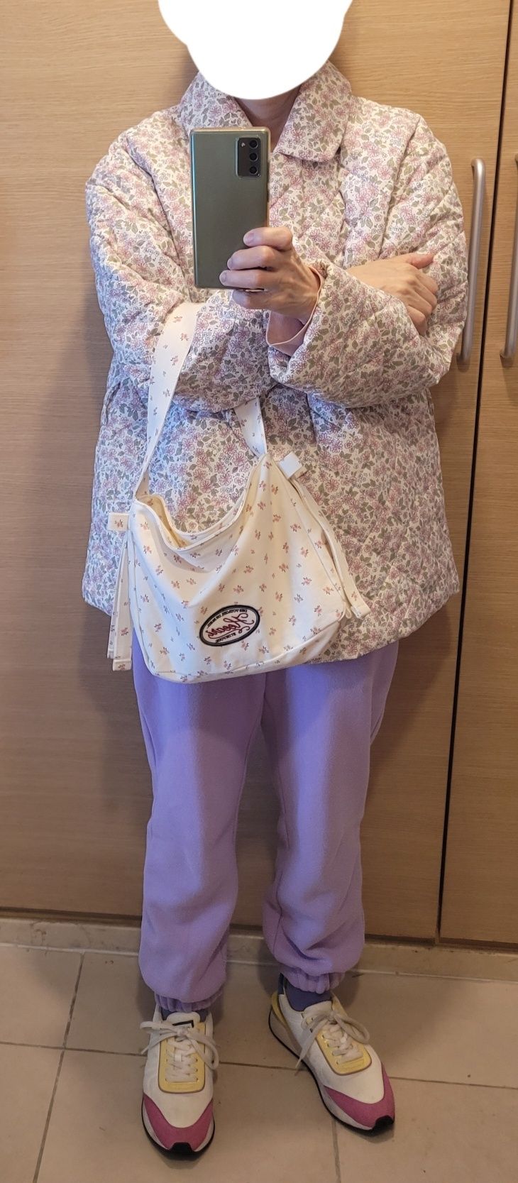 HEEARI★韓国★人気★Lily Ribbon Tote Bag_Floral MUSINSA公式 | HEEARI Lily Ribbon Tote Bag_Floral