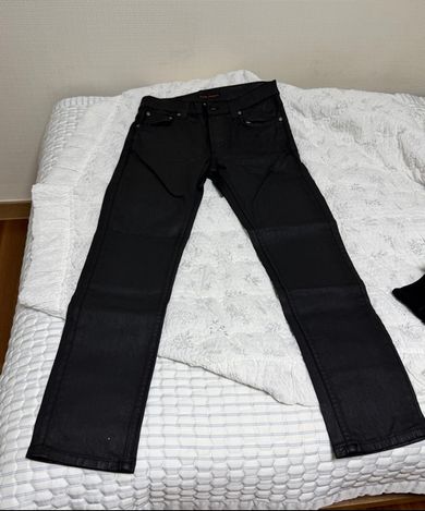 MUSINSA公式 | NUDIEJEANS Lean Dean Back 2 Black 112740