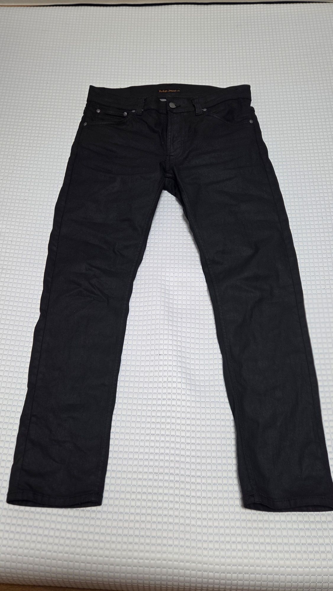 MUSINSA公式 | NUDIEJEANS Lean Dean Back 2 Black 112740