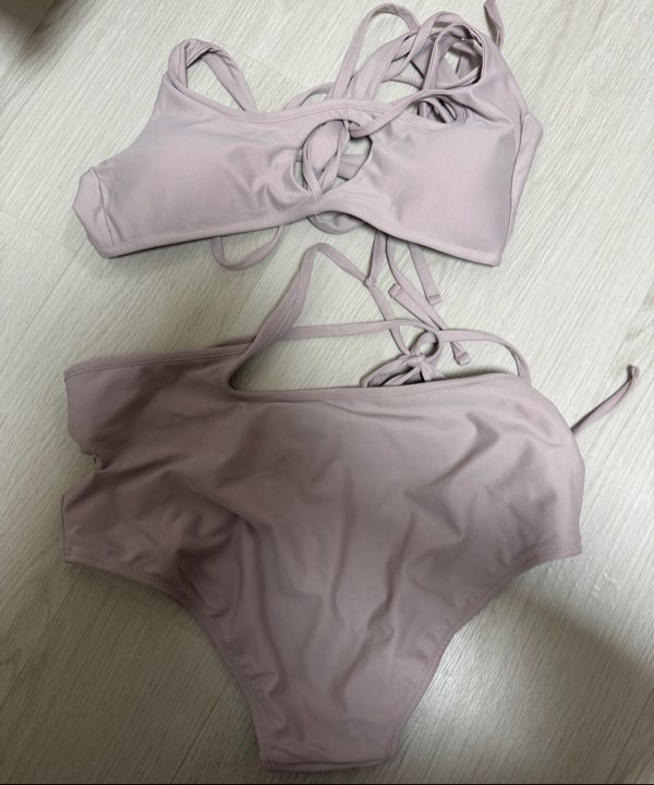 ★NACHE★ CUTOUT PULLED BIKINI WHITE MUSINSA | NACHE CUT-OUT PULLED BIKINI WHITE