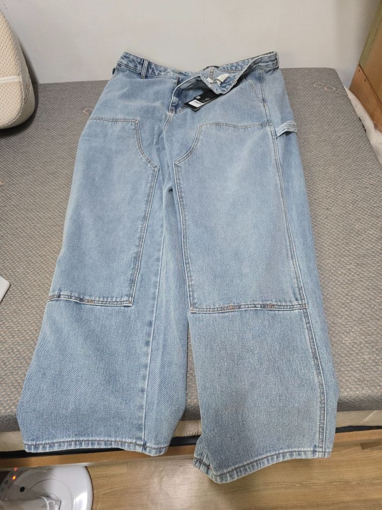 MUSINSA | MUSINSA STANDARD Denim Wide Double Knee Carpenter