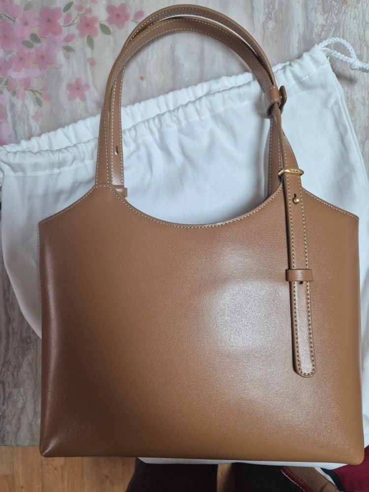 MUSINSA | DEMERIEL 90 Veneta bag Small Soft Brown