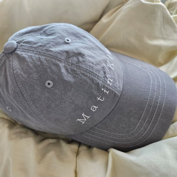 MUSINSA公式 | MATIN KIM MATIN TYPO BALL CAP IN GREY