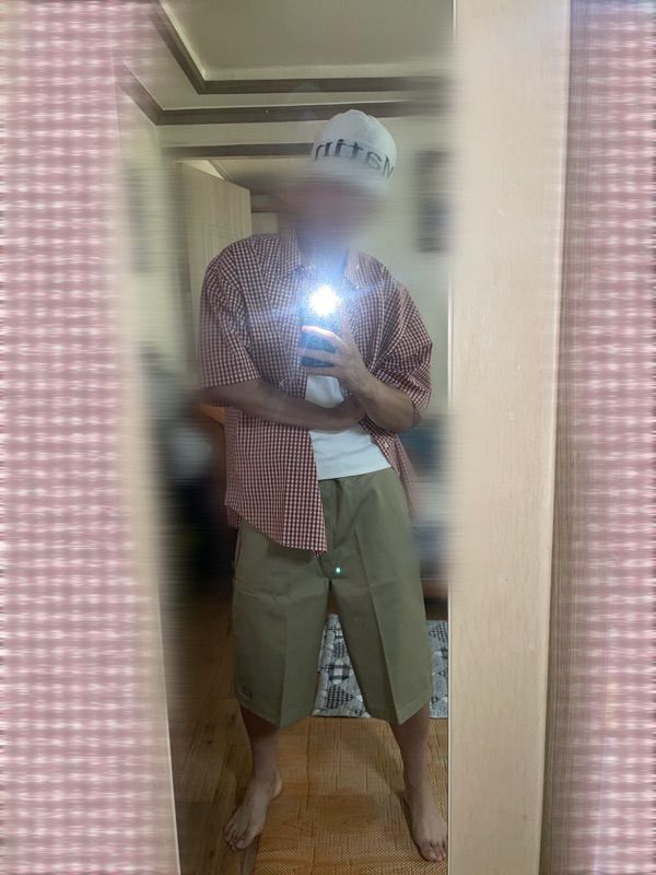 韓国現地購入　Matin Kim マーティンキムニット帽 ビーニー ホワイト MATIN KIM ニットキャップ ビーニー LOGO JACQUARD SHORT BEANIE