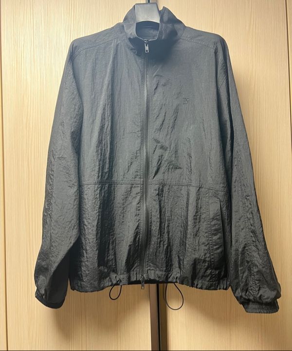 ★LOW CLASSIC★ LC BACK POCKET NYLON JACKETBLACK LC242_JP01B MUSINSA公式 | LOW CLASSIC LC BACK POCKET NYLON