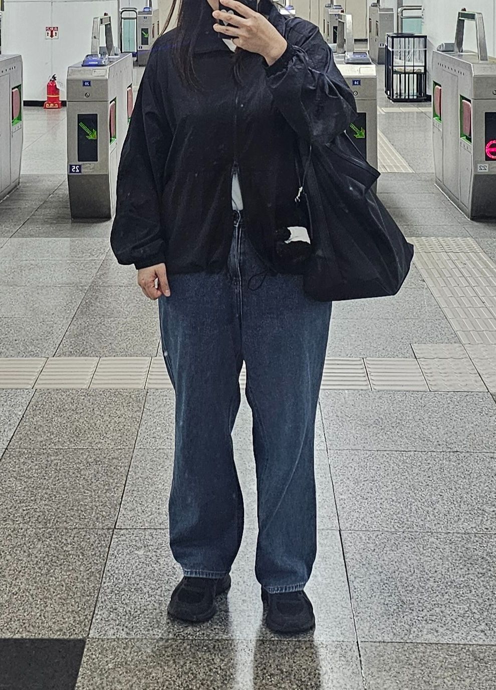 ★LOW CLASSIC★ LC BACK POCKET NYLON JACKETBLACK LC242_JP01B MUSINSA公式 | LOW CLASSIC LC BACK POCKET NYLON