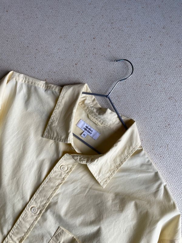 MUSINSA | MUSINSA STANDARD Oversized Washed Poplin Shirt