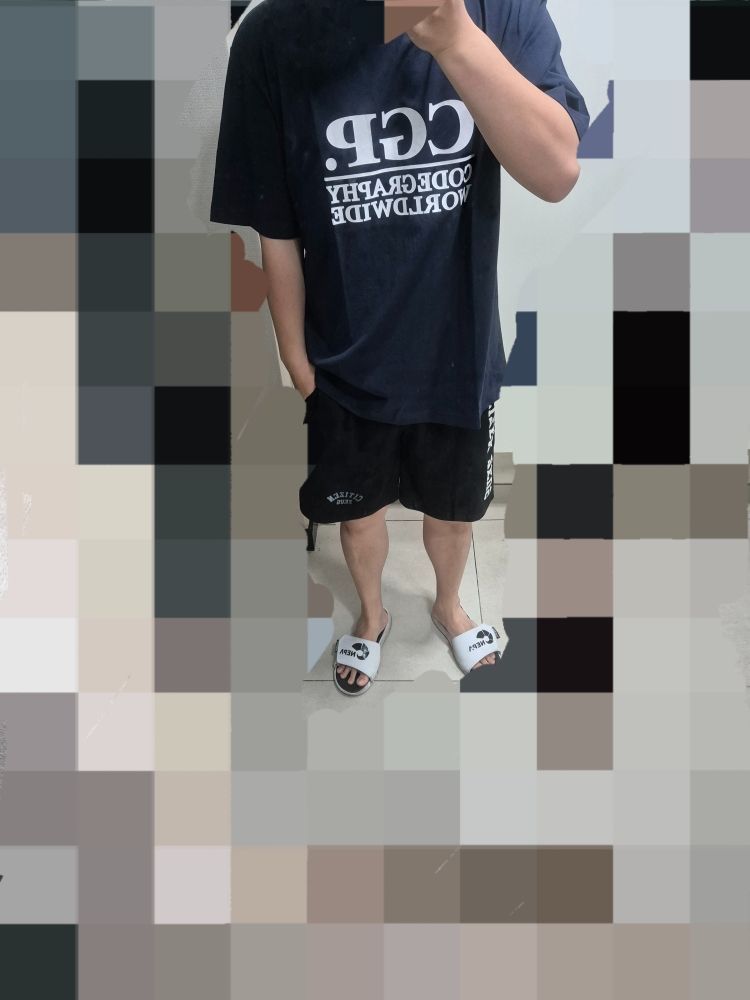Tシャツ・カットソー codegraphy Square Logo Short Sleeve T-Shirt Black CBEUUTS204 MUSINSA | Codegraphy Square Logo Short Sleeve T-Shirt_Black