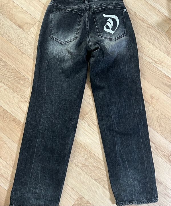 【ODOR】Nas raw wide denim MUSINSA | ODOR Nas raw wide denim in black