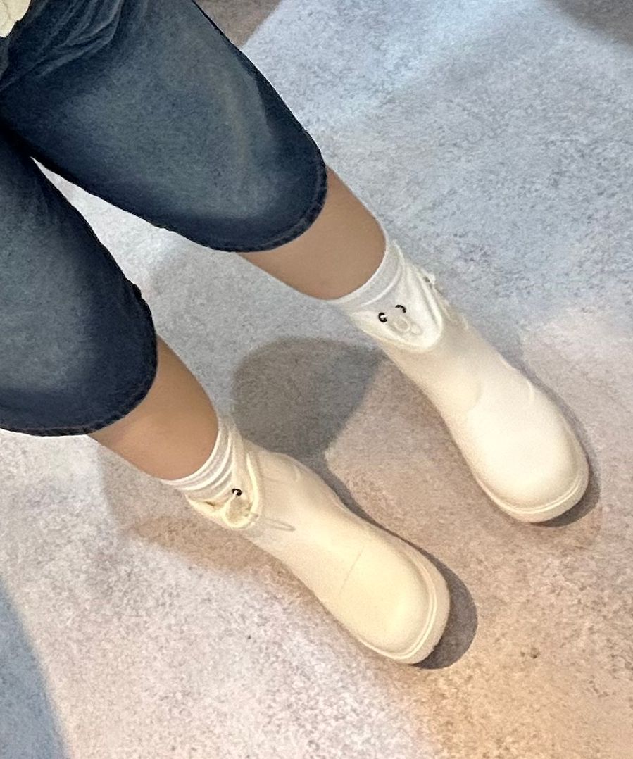 SHOEHI ■ Rose String Belt Rain Boots (3 Colors) MUSINSA公式 | SHOEHI Rose String Belt Rain Boots (3 Colors)_
