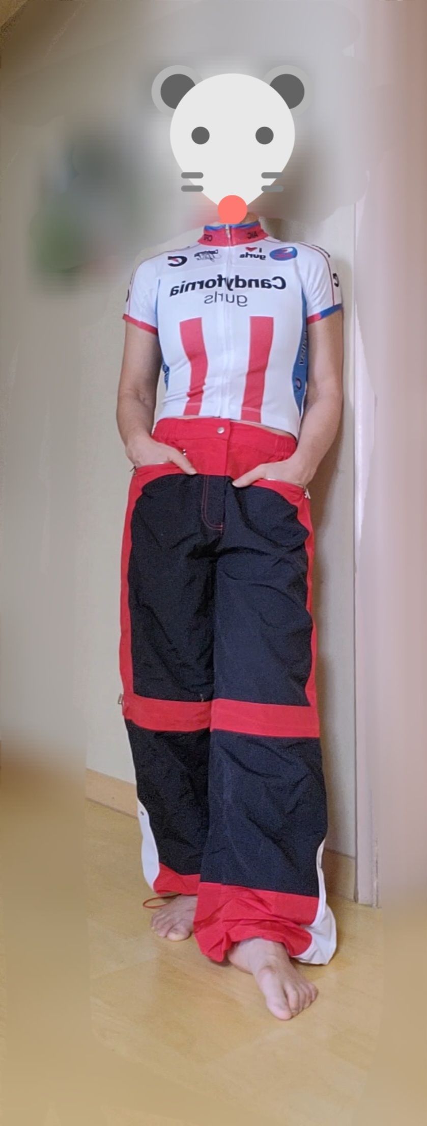 ★送料・関税込★as if calie★ZIPUP BICYCLE JERSEY★ ☆送料・関税込☆as if calie☆ZIPUP BICYCLE JERSEY☆ (as if