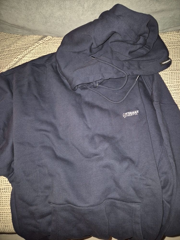 MUSINSA | COVERNAT Small Authentic Hoodie Navy