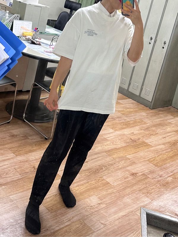 【CPGN STUDIO】24SS★ BREEZE DAY Pigment Short Sleeve Tee MUSINSA | CPGN STUDIO BREEZE DAY Short-sleeved T-shirt cream