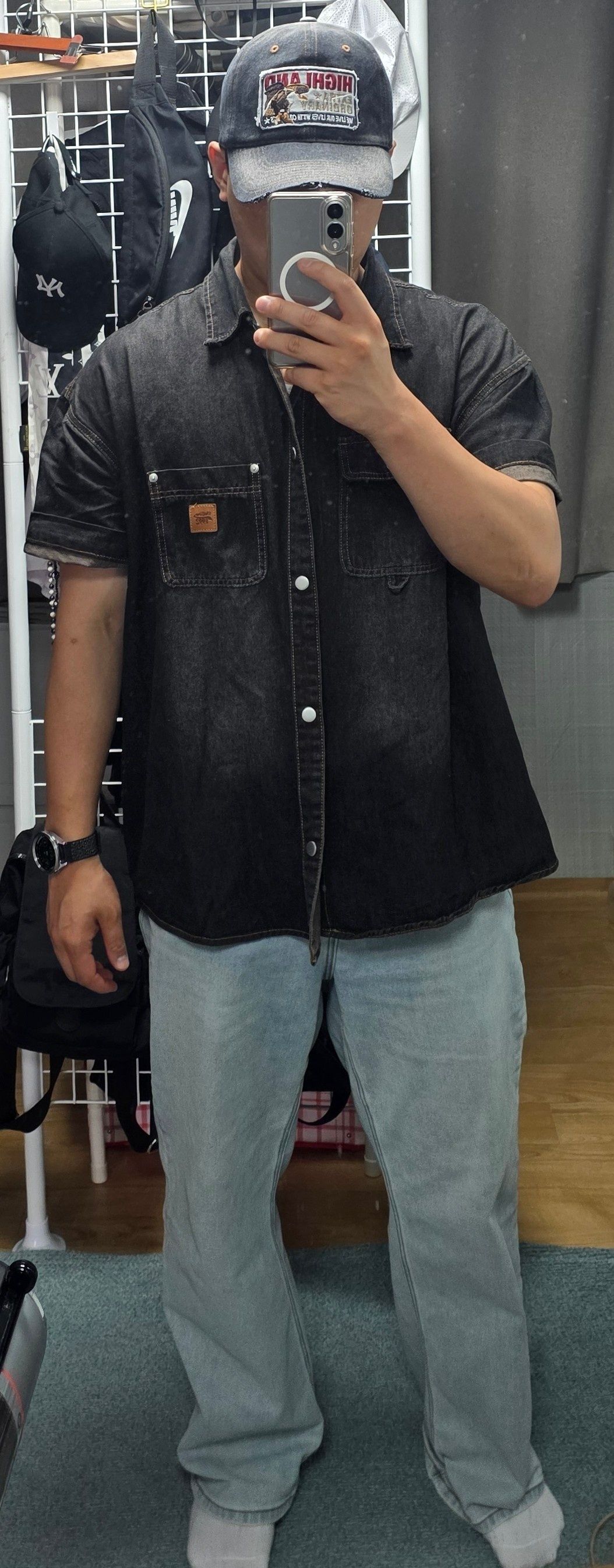 MUSINSA公式 | PLATEAU ビッグサイズ ウォッシング ボールキャップ XL
