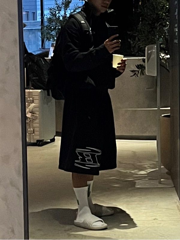 【Born to win】STROKE B HALF PANTS_LONG VER MUSINSA | BORN TO WIN STROKE B HALF PANTS_LONG VER [BLACK]