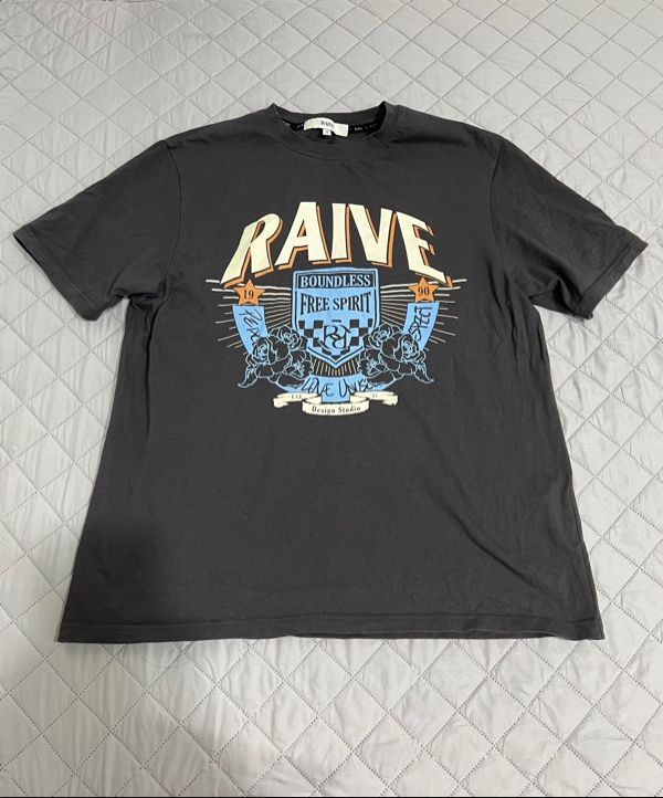 MUSINSA公式 | RAIVE RAIVE Graphic T-shirt VW4ME059_4color