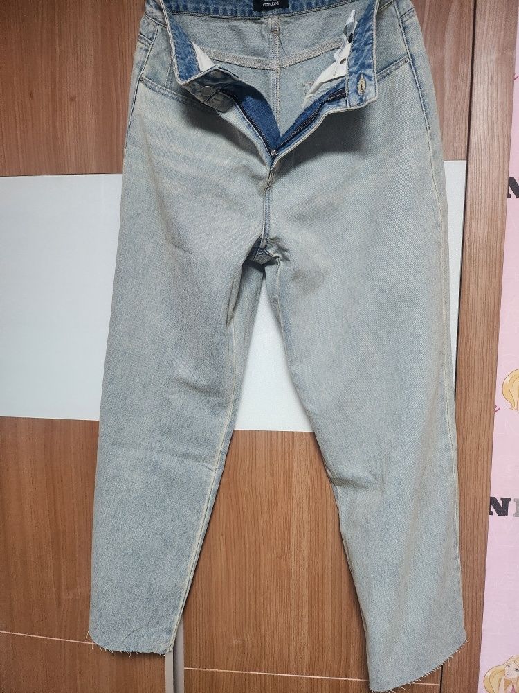 ★MUSINSA STANDARD★ Coated loose exhaust denim pants light MUSINSA | MUSINSA STANDARD Coated loose exhaust denim pants