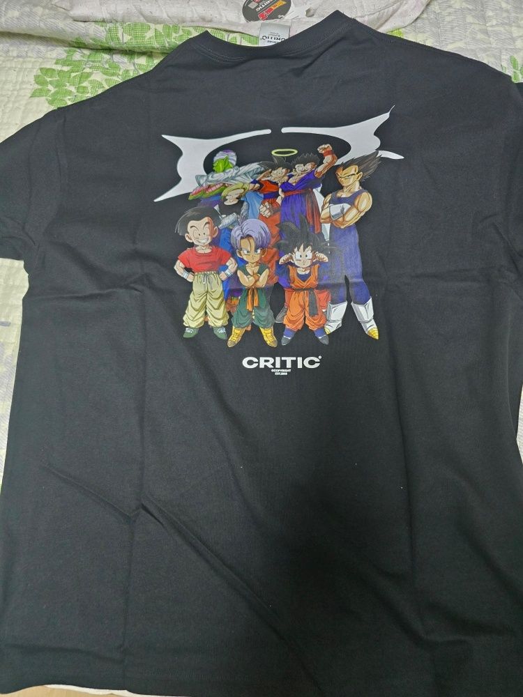 MUSINSA | CRITIC CRITIC x DRAGON BALL Z GOODBYE TS BLACK