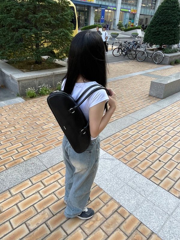 MUSINSA | ILLIGO Baguette bag black