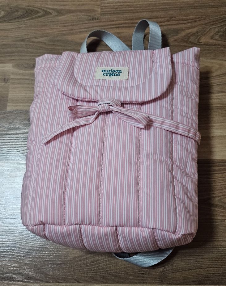 MUSINSA | MAISON CREME Pillow Backpack _ pink