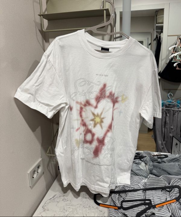 kolor 半袖 Tシャツ ホワイト グラフィックプリント MUSINSA公式 | CPGN STUDIO DTPポリングアゲイン半袖Tシャツホワイト