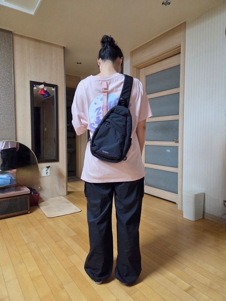 MUSINSA | COVERNAT New City Sling Bag Black
