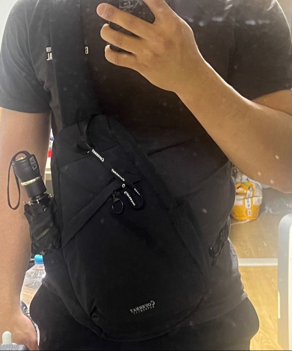 ★韓国人気★COVERNAT★NEW AUTHENTIC SLING BAG MUSINSA | COVERNAT New City Sling Bag Black