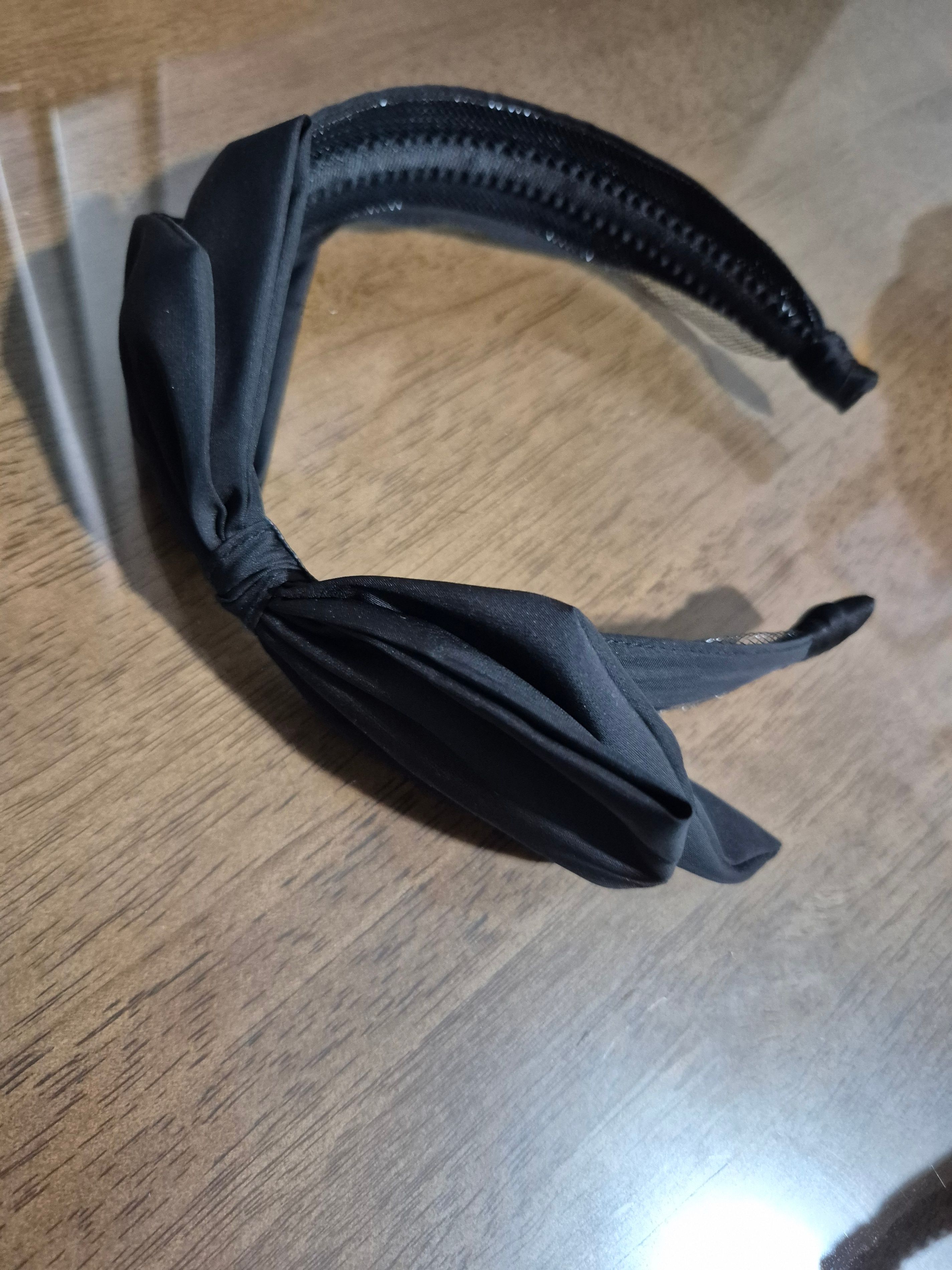 MUSINSA公式 | KINDABABY sophie black ribbon headband
