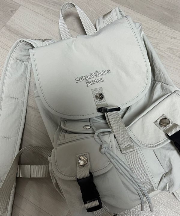 MUSINSA | SOMEWHEREBUTTER PP mini backpack - 5color