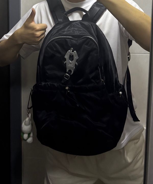 SSRL ■ Raven essential backpack RAVEN ESSENTIAL BACKPACK / BLACK - SSRL | 60% - Asian