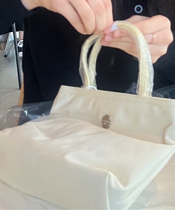 MUSINSA | COVERNAT WOMAN Clover Heart Shasha Mini Tote Bag