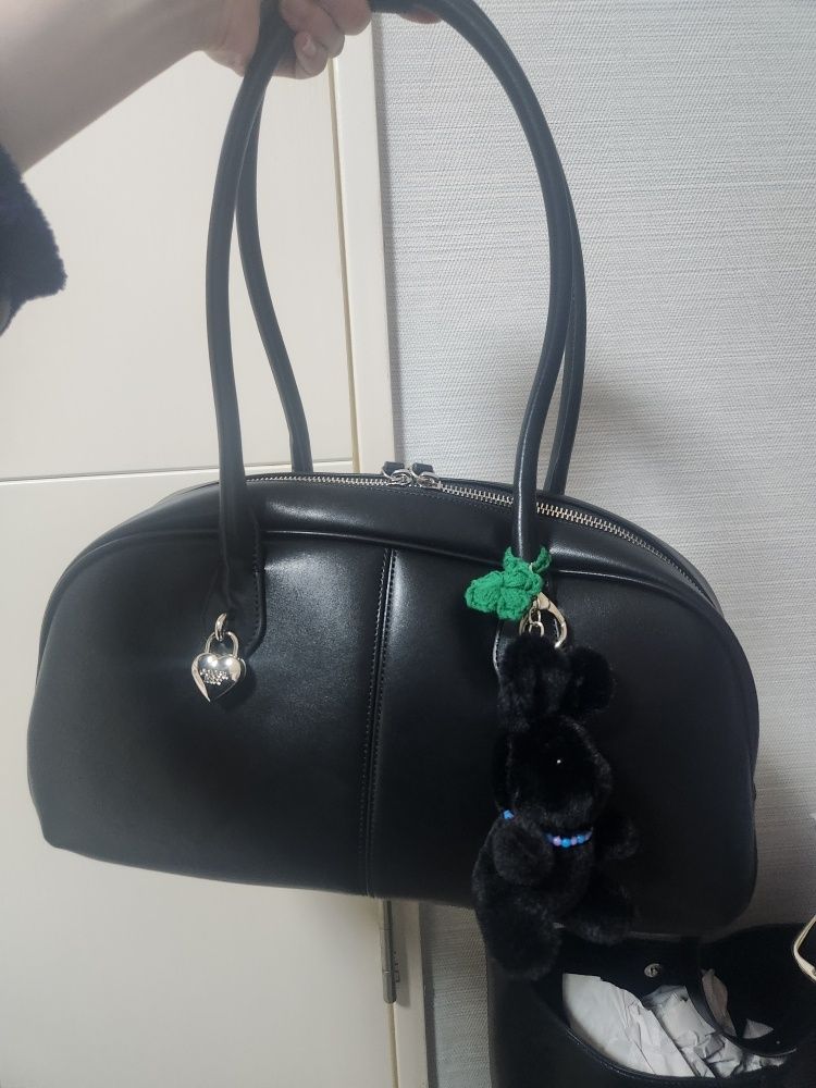 ★COVERNAT WOMAN★ Cloverheart Classic Tote Bag Butter CO240 MUSINSA | COVERNAT WOMAN Cloverheart Classic Big Tote Bag Butter