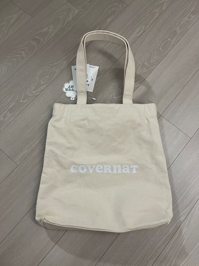 ★COVERNAT WOMAN★ Cloverheart Ecofur Tote Bag Beige CO2304T MUSINSA | COVERNAT WOMAN Clover Heart Eco Bag Black