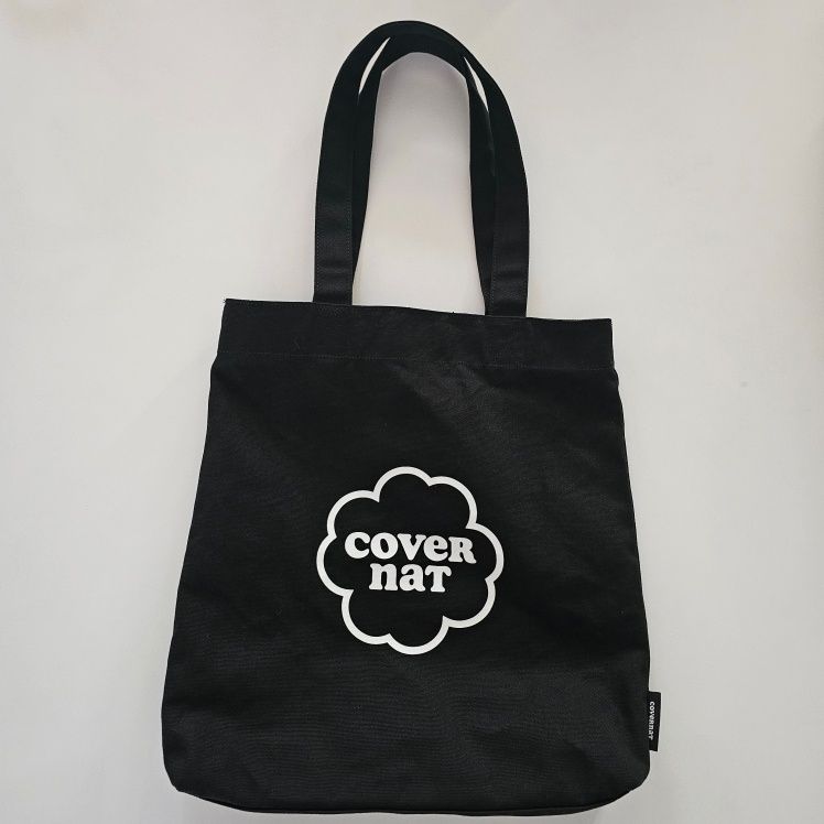 MUSINSA | COVERNAT WOMAN Clover Heart Eco Bag Black