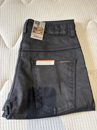 MUSINSA | NUDIEJEANS Thin Finn Organic Back 2 Black 111555