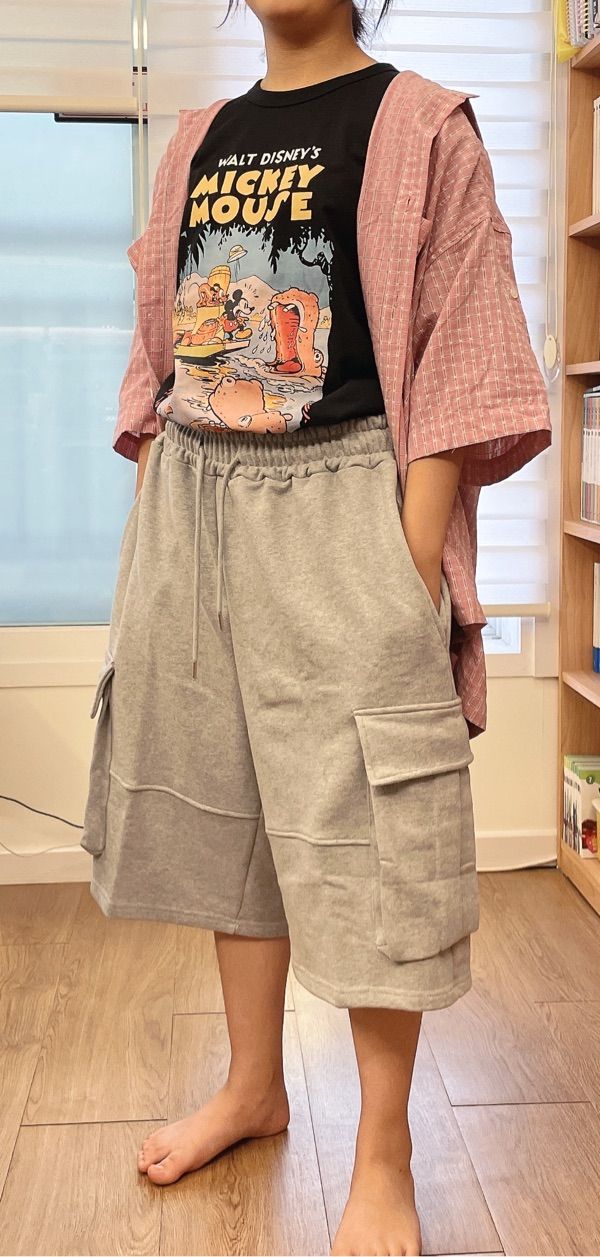 トップスその他 PARTIMENTO Classic Check Boxy Overfit Roll-up Shirt Off Whit MUSINSA | PARTIMENTO Classic Check Boxy Overfit Rollup Half