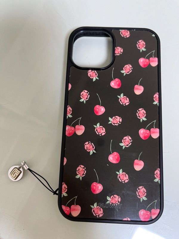 【韓国GLOWNY グロウニー】BLACK CHERRY BUMPER CASE BLACK CHERRY BUMPER CASE - GLOWNY