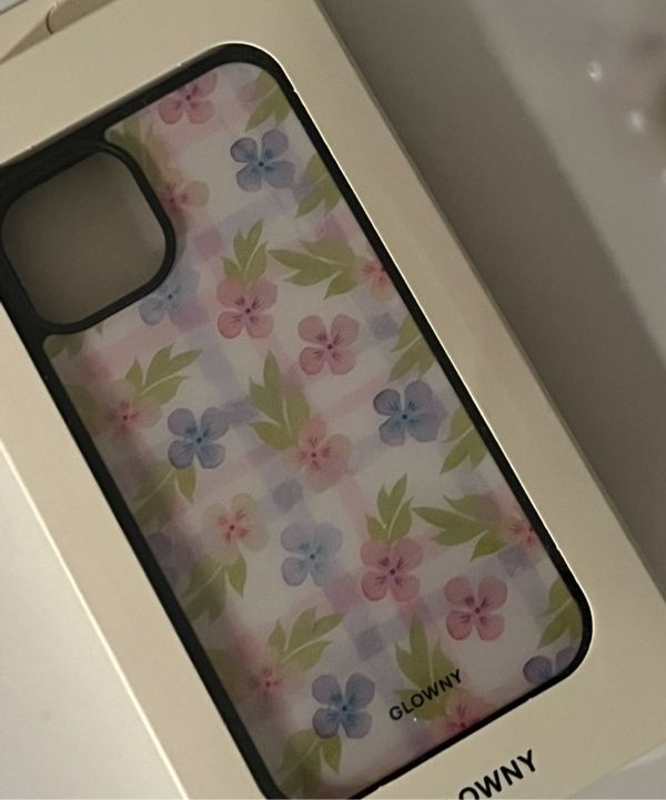 【韓国GLOWNY グロウニー】LAVENDER BLOOM BUMPER CASE MUSINSA | GLOWNY LAVENDER BLOOM BUMPER CASE