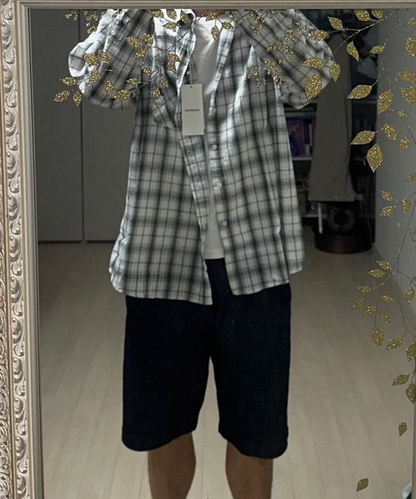 AVANDRESS ■ Smith Overfit Check Shirt MUSINSA | AVANDRESS Smith Overfit Check Shirt BLACK