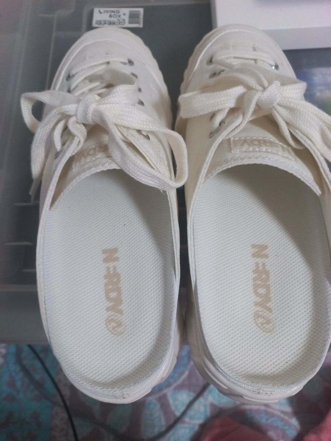 さらに100円引き◆NERDY◆BALLERINA MULE MUSINSA | NERDY Ballerina Mule Ivory