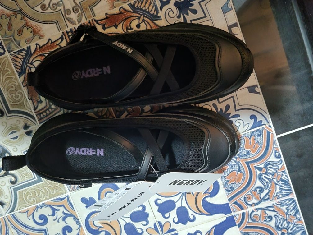 MUSINSA | NDY Mary Jane Sneakers Black