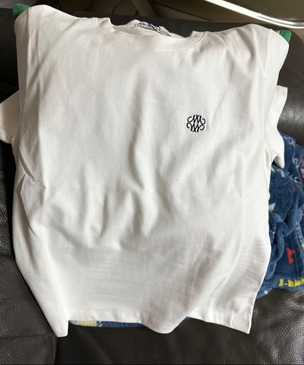 Tシャツ・カットソー NICK&NICOLE NICOLE ESSENTIAL LOGO HALF TOP 4BUK231 Tシャツ・カットソー NICK&NICOLE NICOLE ESSENTIAL LOGO HALF