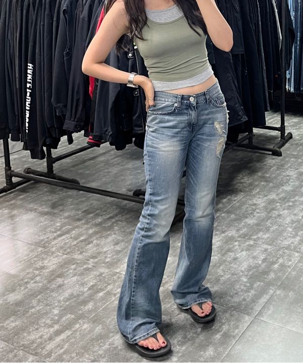 MUSINSA公式 | ASON SPIER WASHING PANTS / DENIM